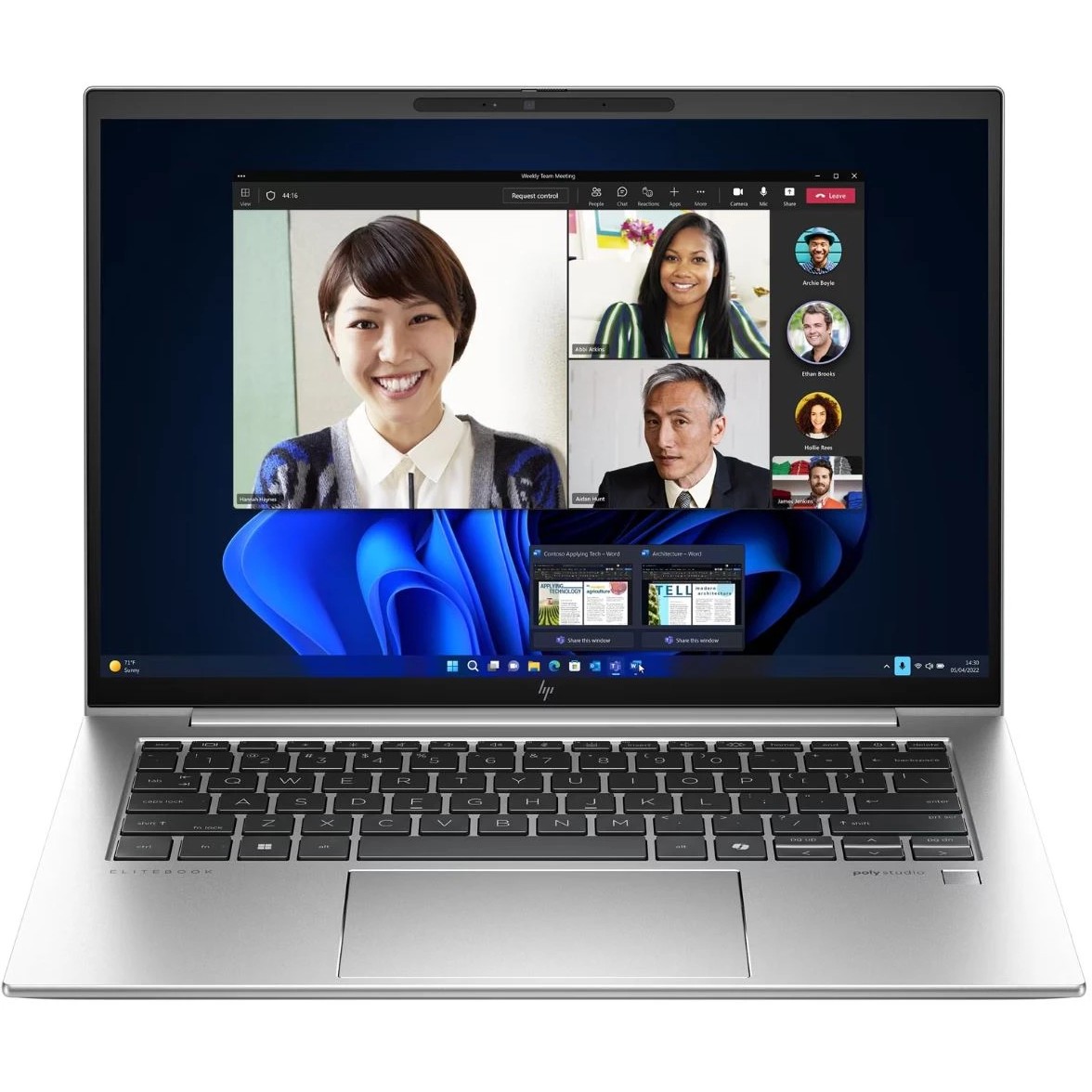 N14 HP EliteBook 845 G7 Ryzen 5 PRO 4650U / 16GB DDR / 256GB SSD / Win - USED-Kosatec-141548
