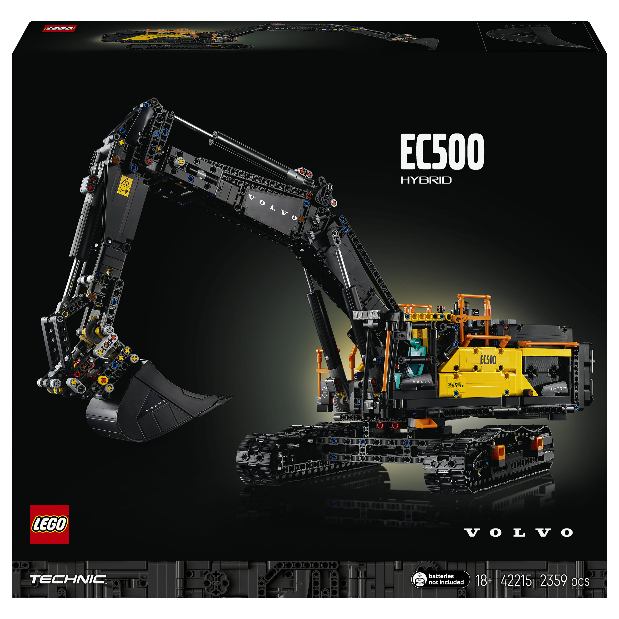 LEGO Technic Volvo EC500 Hybrid Bagger 42215