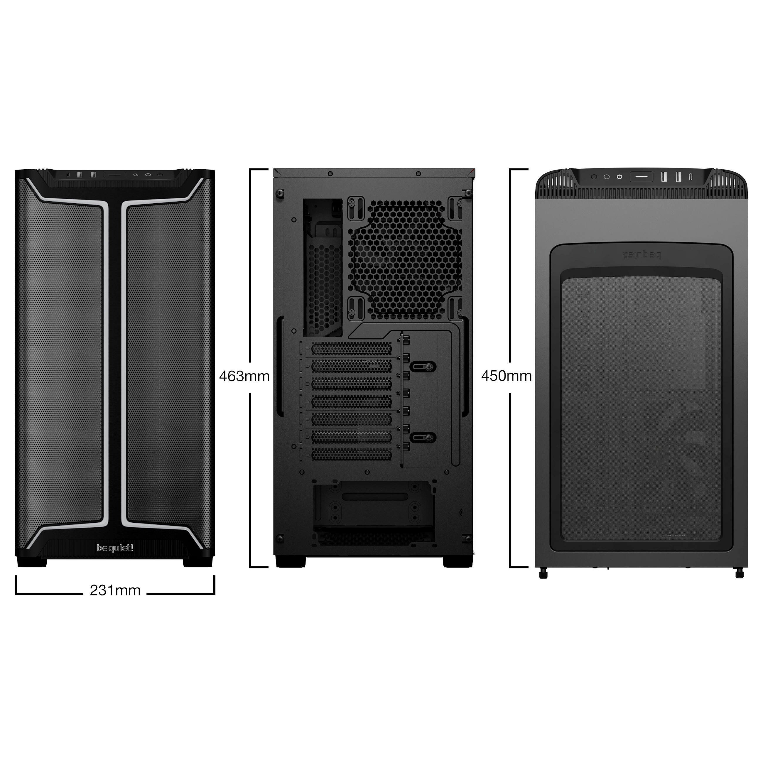 be quiet! Pure Base 501 DX Black