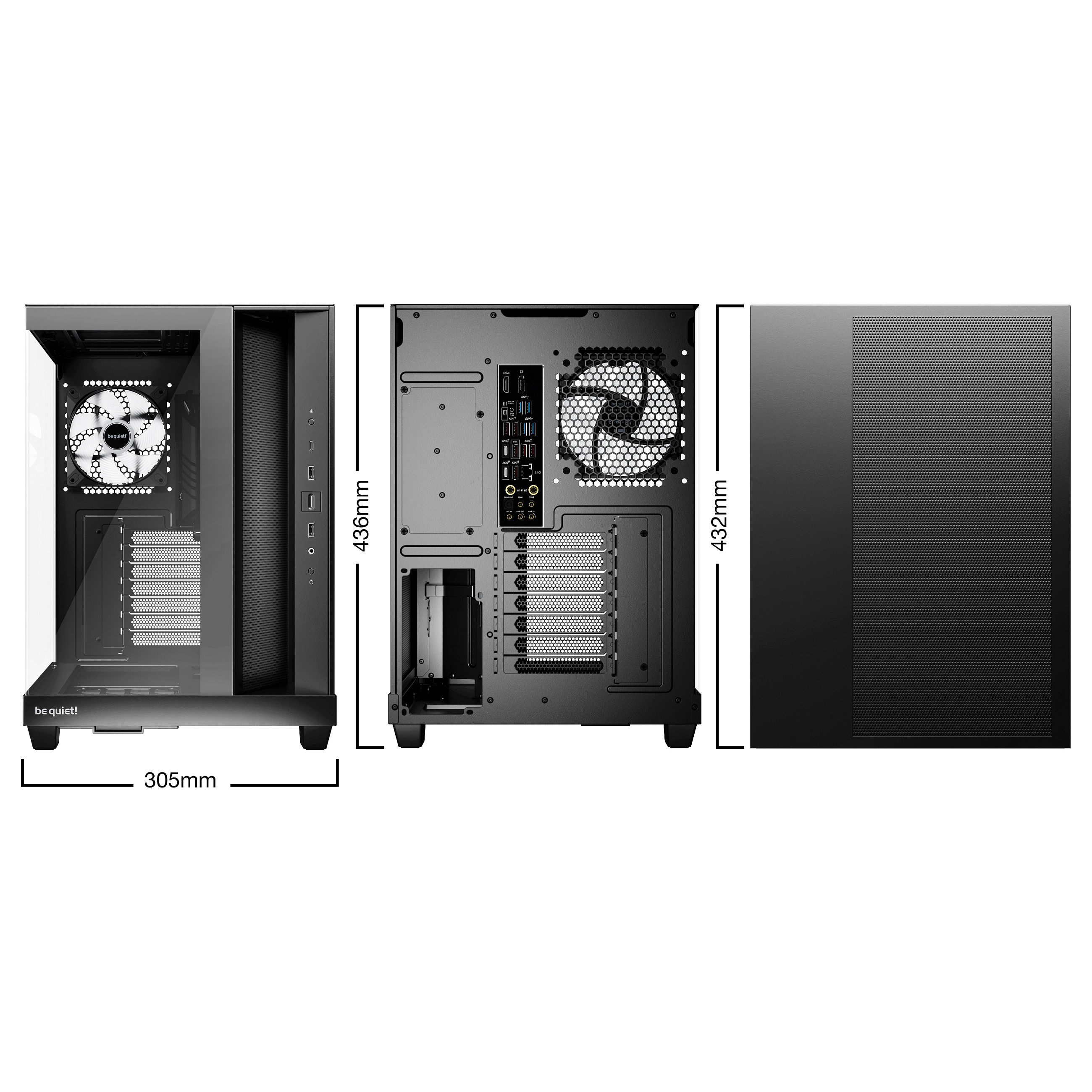 be quiet! Light Base 500 LX Black