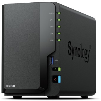 Synology DS225+ 2 Bay NAS