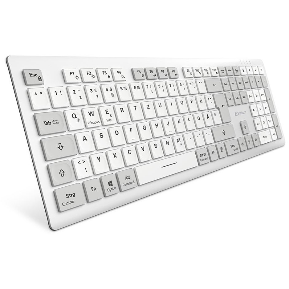 Sharkoon OfficePal K30W wh keyboard