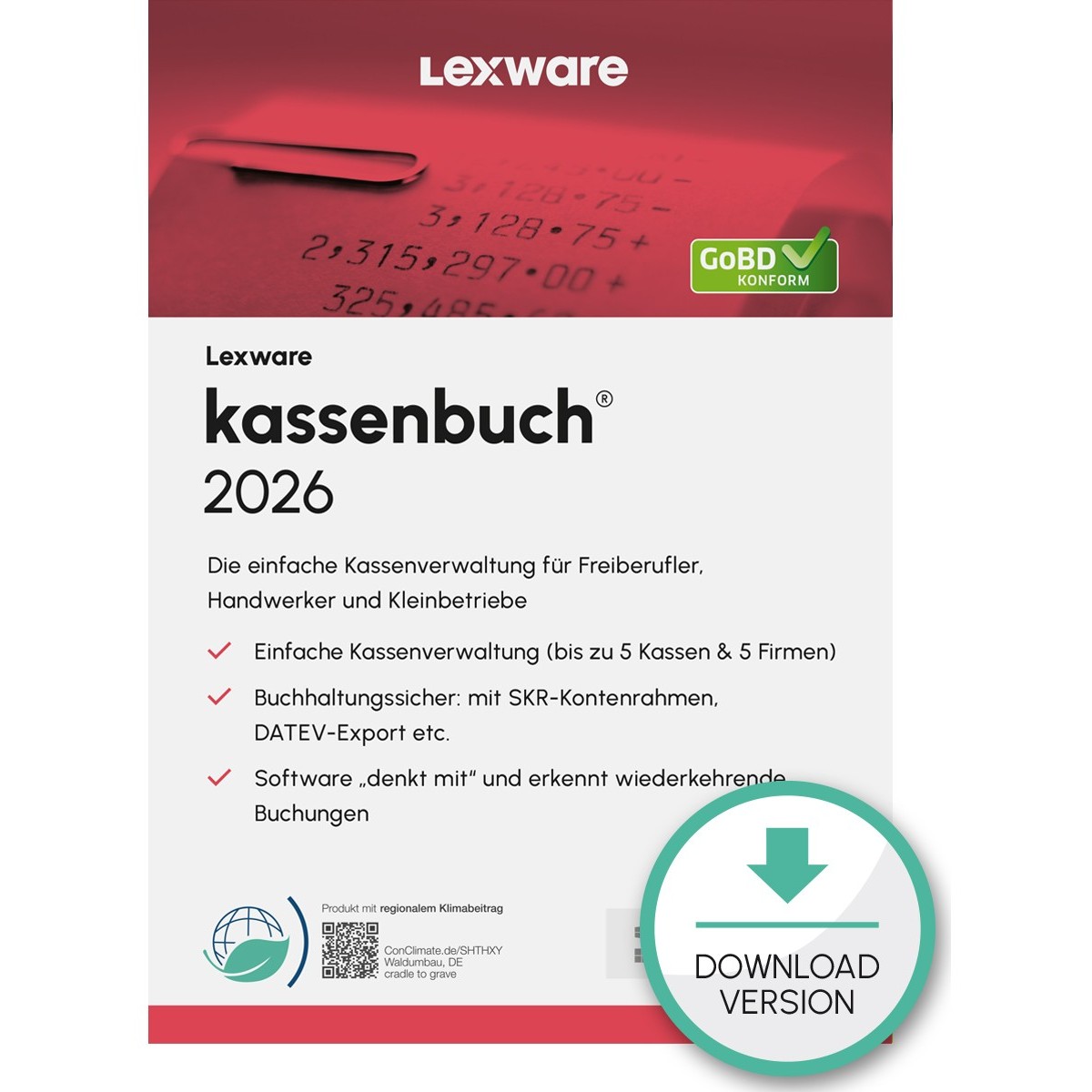 9783648179604 - Kassenbuch Version 2500 - 2026 - 1 Device ABO - ESD-DownloadESD
