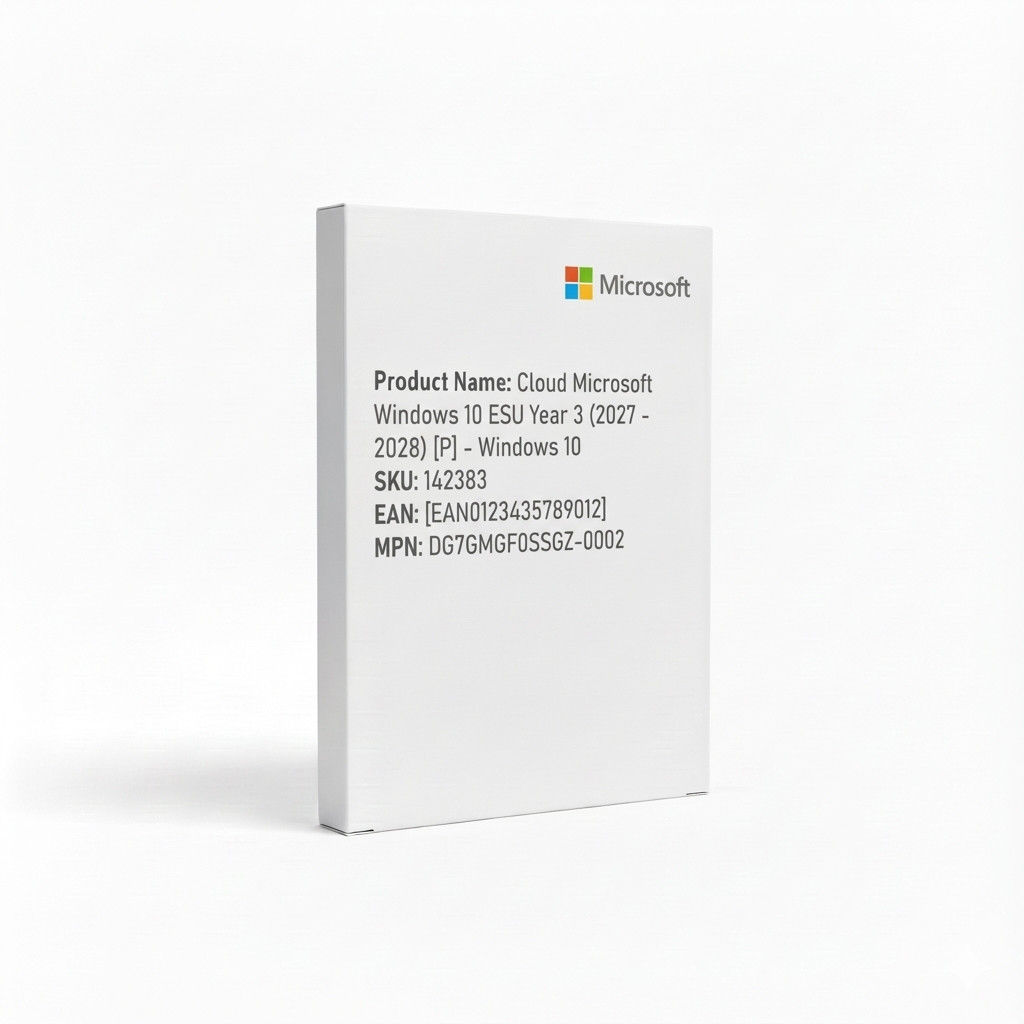Cloud Microsoft Windows 10 ESU Year 3 (2027 - 2028)  - Windows 10