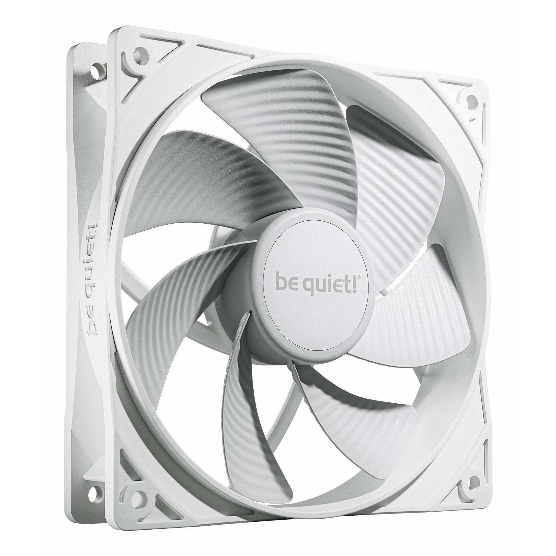 be quiet! Pure Wings 3 120 mm PWM Reverse Triple Pack White