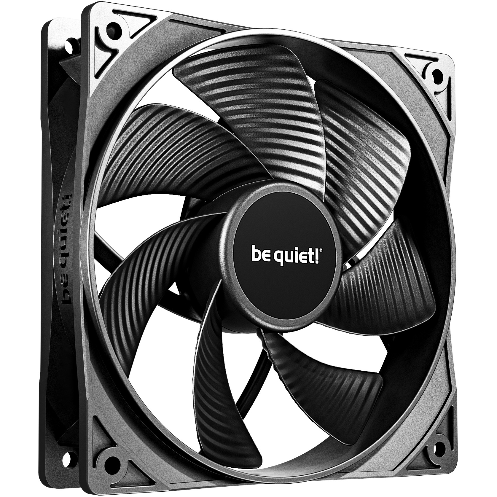 be quiet! Pure Wings 3 120 mm PWM Reverse Triple Pack Black