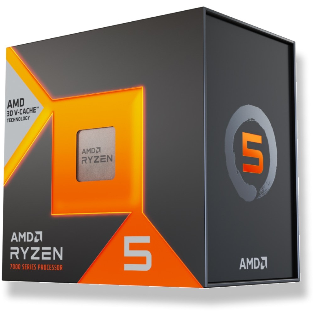 0730143318167 - Ryzen 5 7500X3D CPU - 6 Kerne - 4 GHz - AM5 - Boxed (ohne Kühler)
