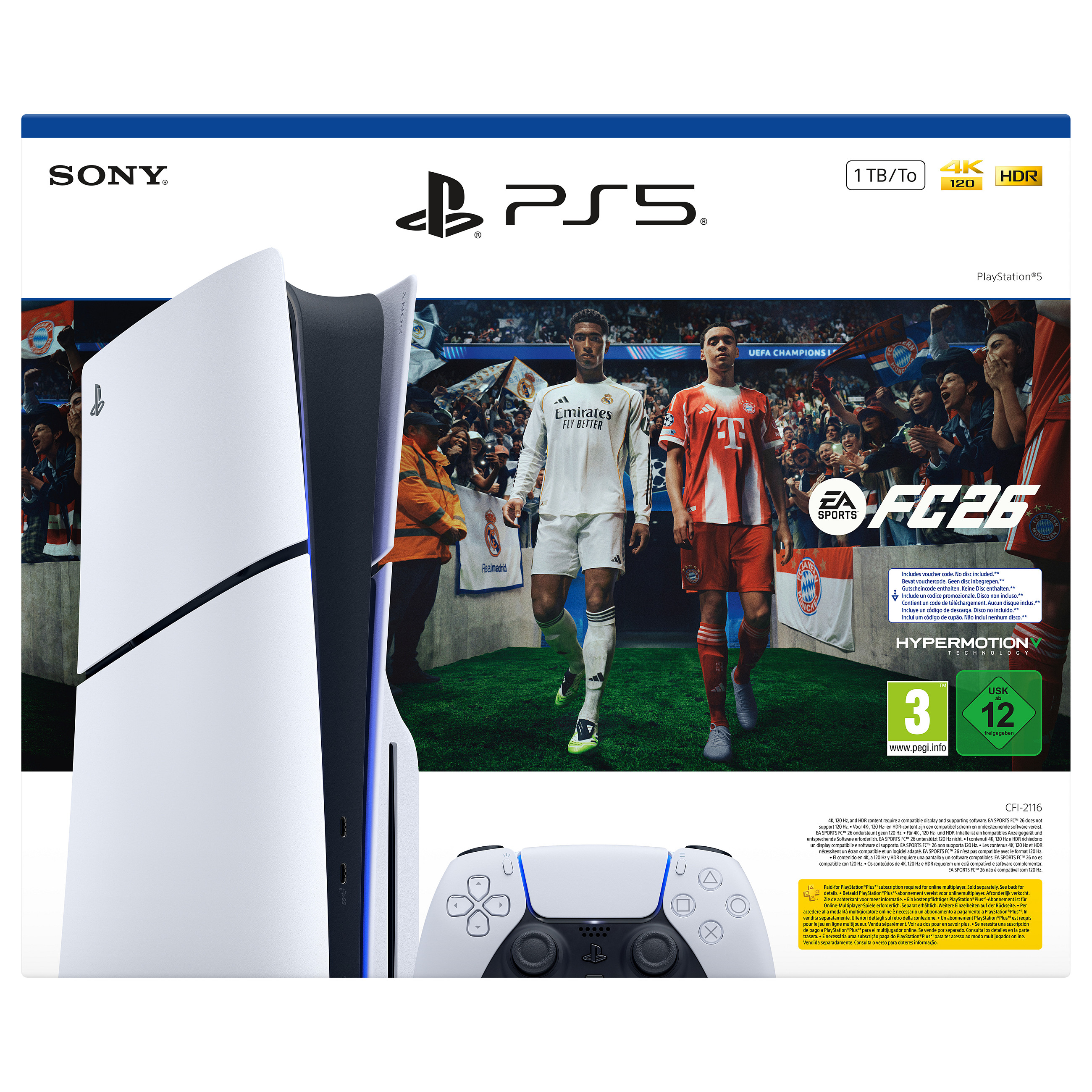 Sony PlayStation 5 + EA Sports FC 26 Bundle