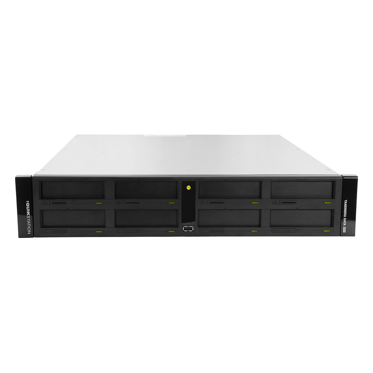 7050776089450 - Overland-Tandberg RDX QuikStation 8 - Disk-Bibliothek - RDX Kartusche x 8 - 10 Gigabit Ethernet - Rack - einbaufÃ¤hig