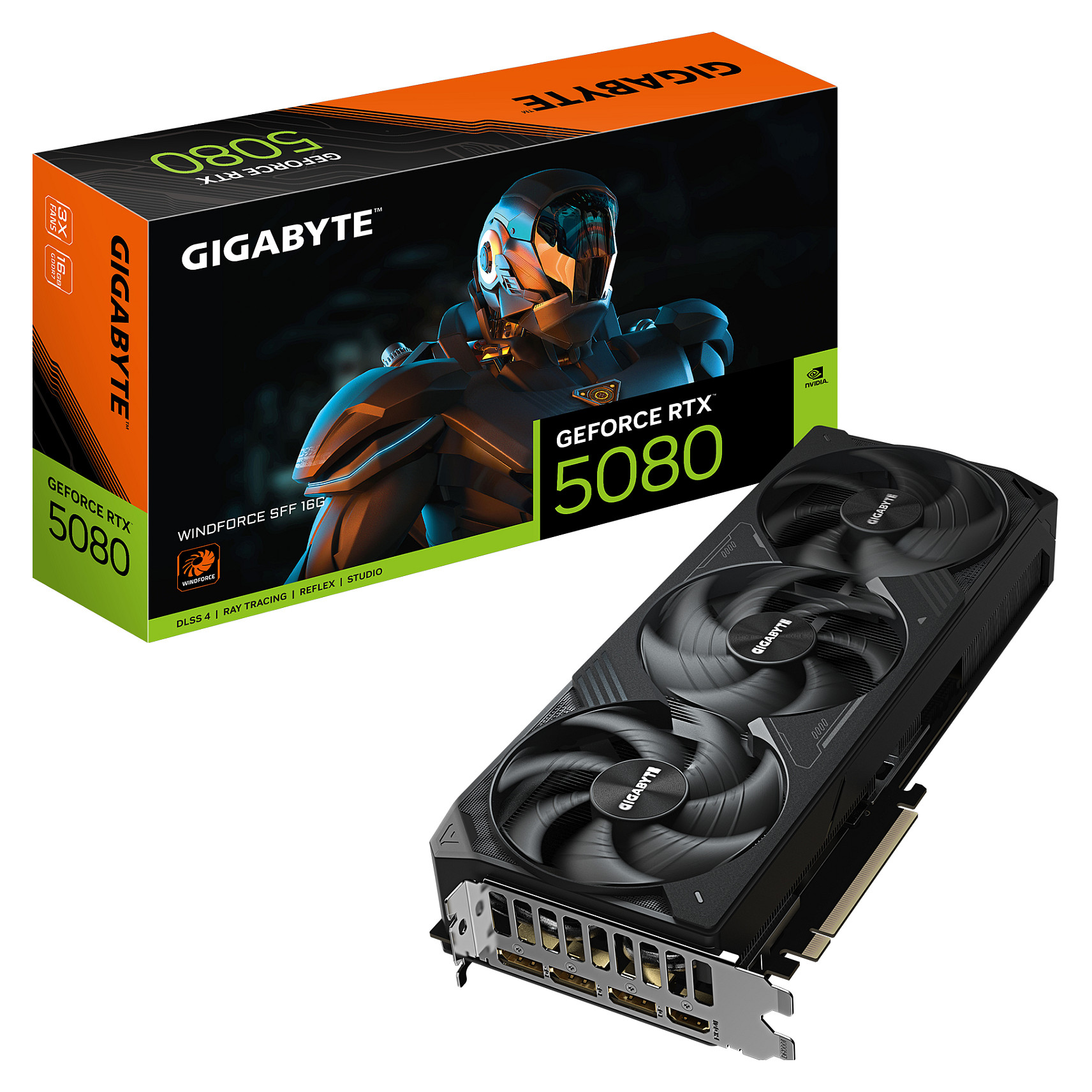 GIGABYTE GeForce RTX 5080 WINDFORCE SFF 16G