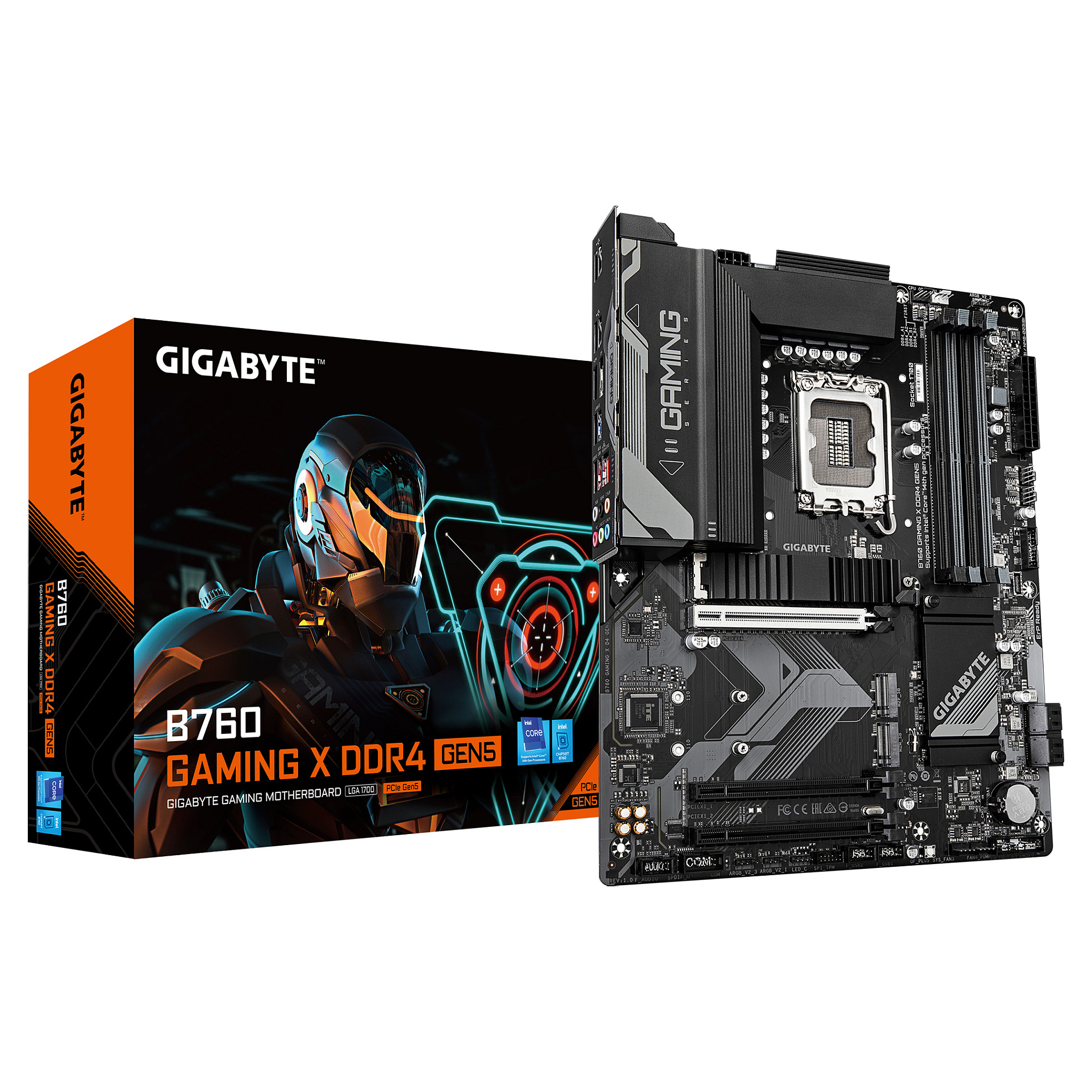 1700 Gigabyte B760 GAMING X DDR4 Gen5 ATX