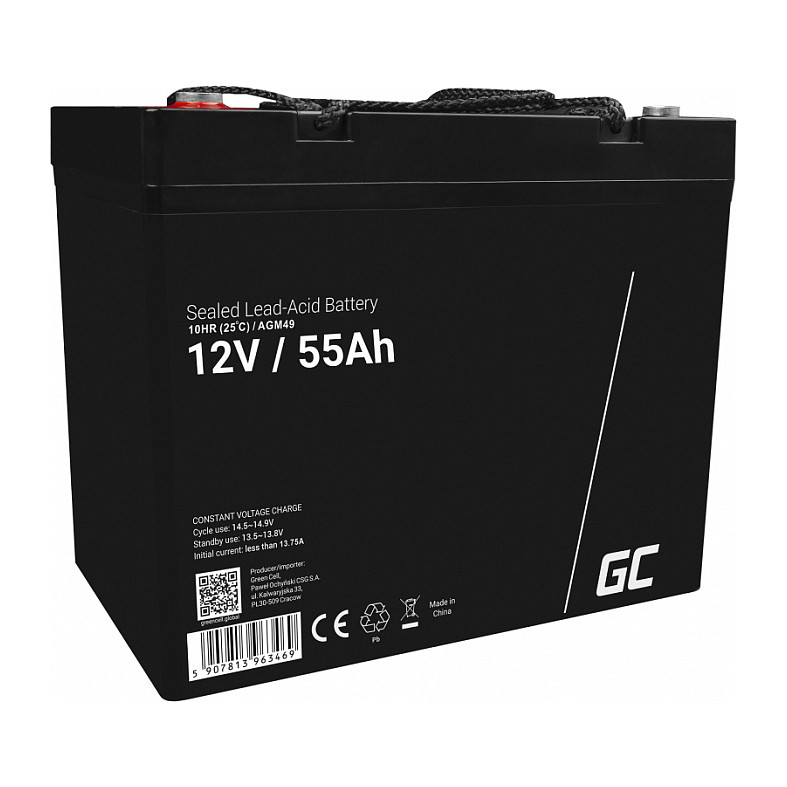 Green Cell AGM49 vehicle battery USV & Stromversorgung
