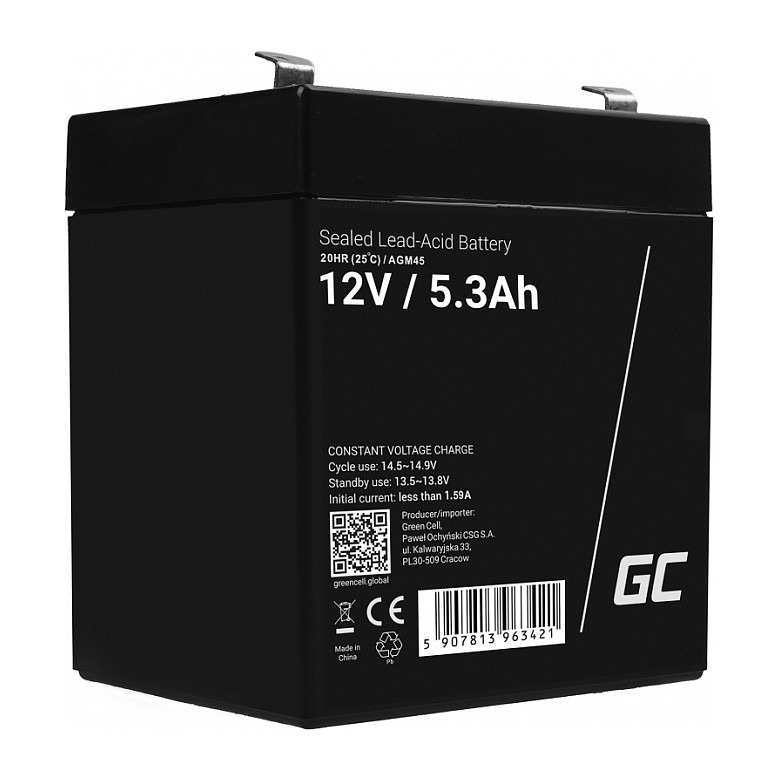 Green Cell AGM45 UPS battery USV & Stromversorgung