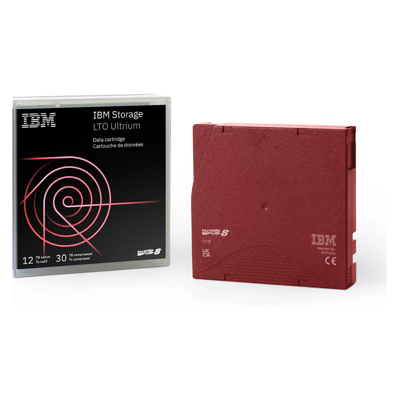 LTO Lenovo IBM - Ultrium 8 - 12 TB / 30 TB Streamer-Tapes