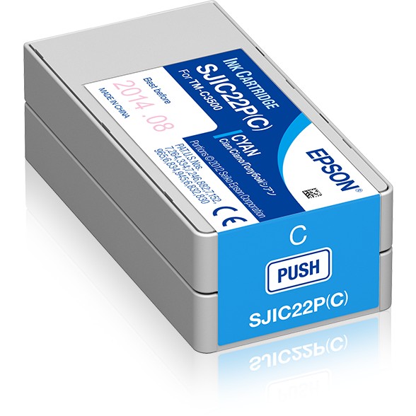 Epson SJIC22P(C) ink cartridge