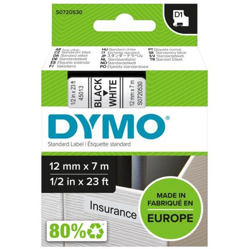Dymo S0720530, Zubehör Drucker, DYMO D1 Standard - on - S0720530 (BILD2)