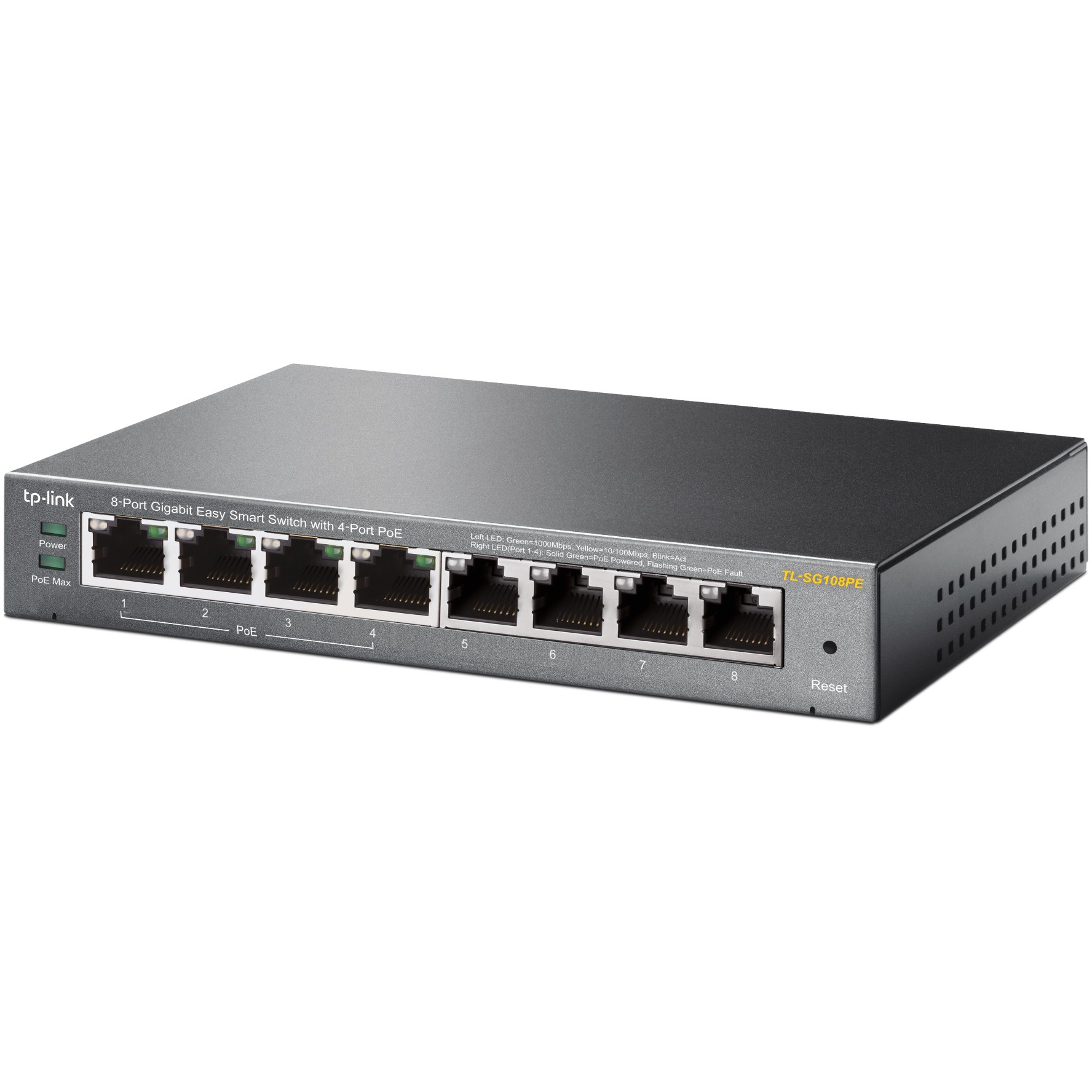 TP-Link TL-SG108PE, Switching Hubs, TP-Link TL-SG108PE  (BILD3)