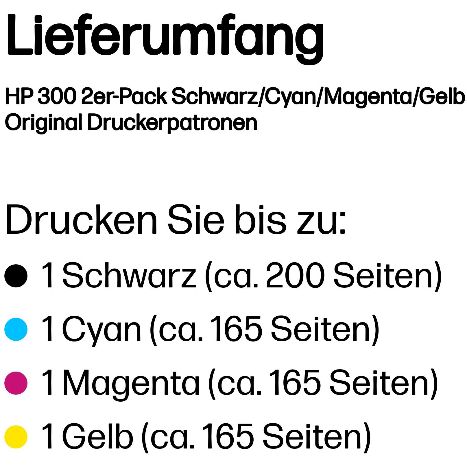 HP 300 2-pack Black/Tri-color Original Ink Cartridges HP CN637EE (BILD3)