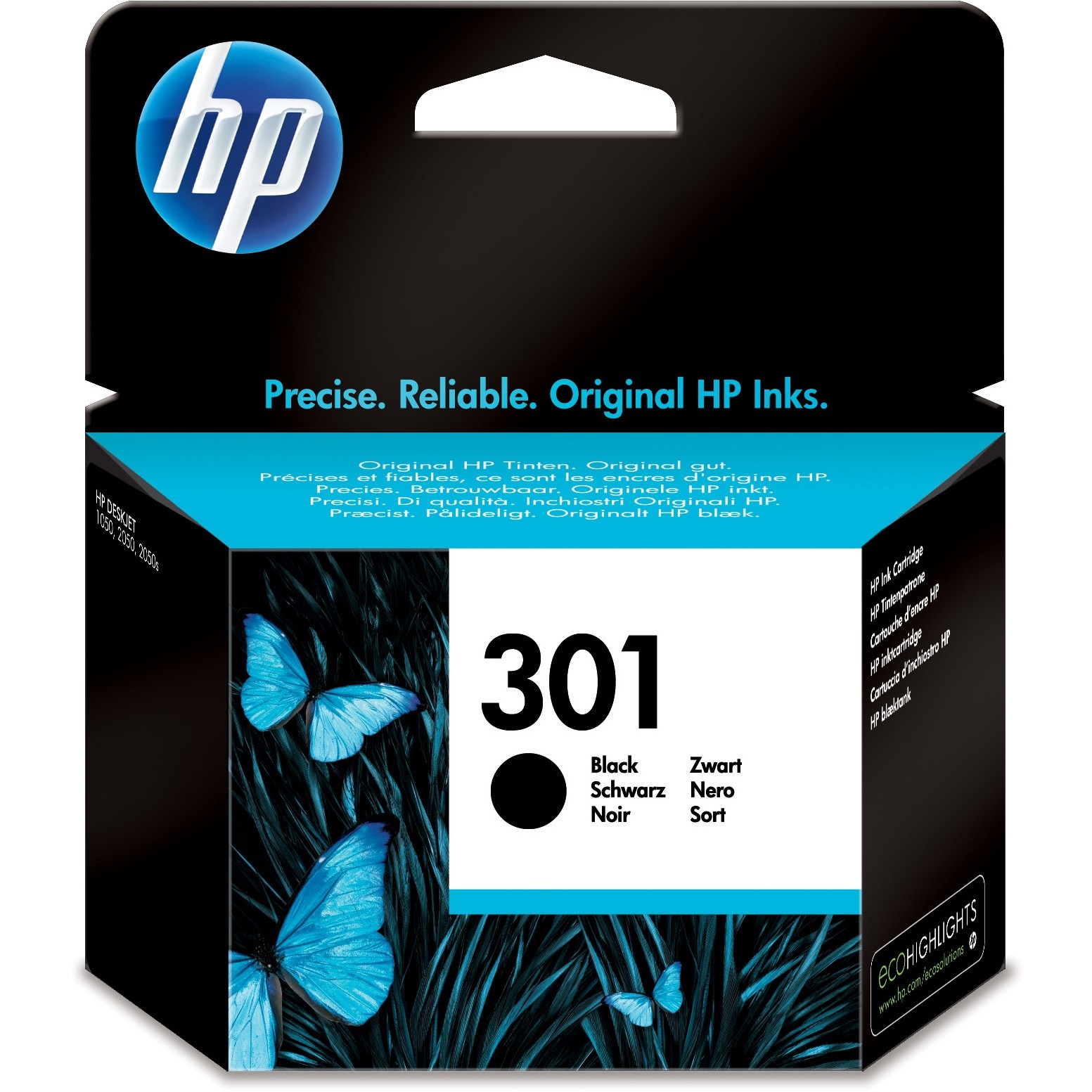 HP 301 Black Original ink cartridge - CH561EE