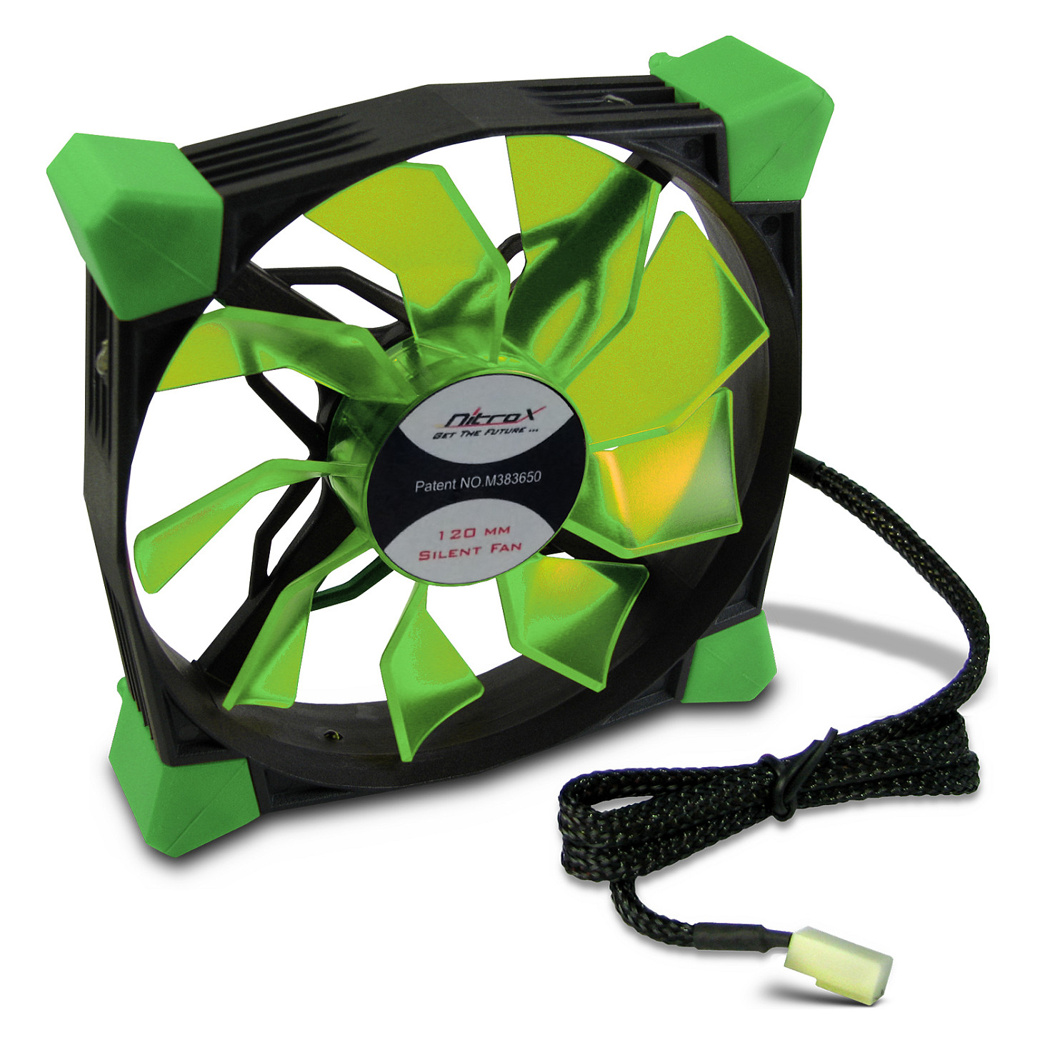 Modding 120mm Inter-Tech Nitrox N-120-GR green