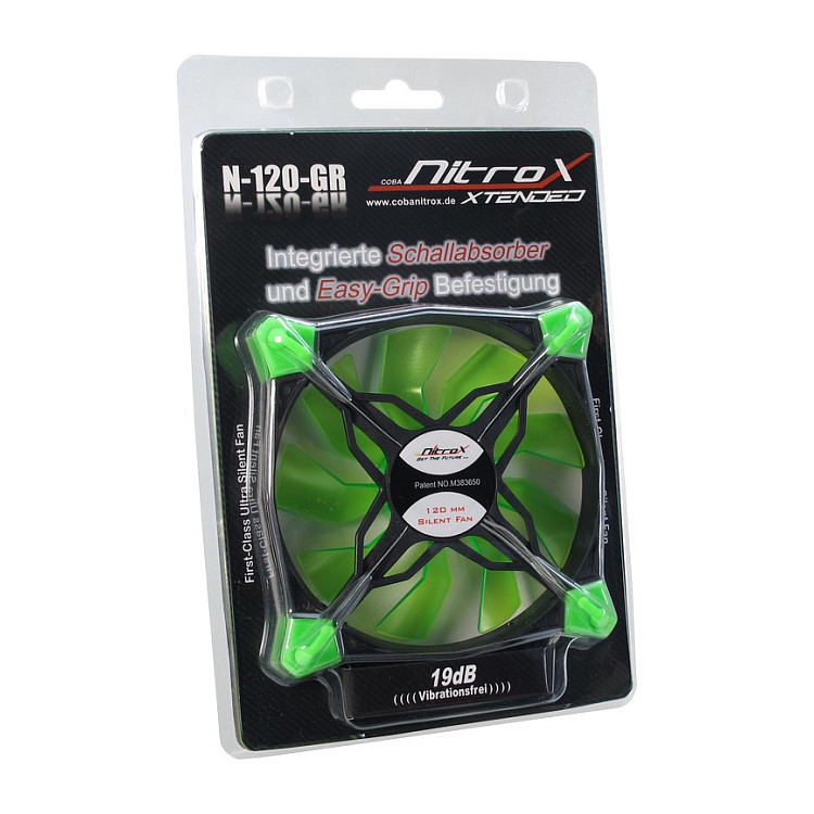Modding 120mm Inter-Tech Nitrox N-120-GR green