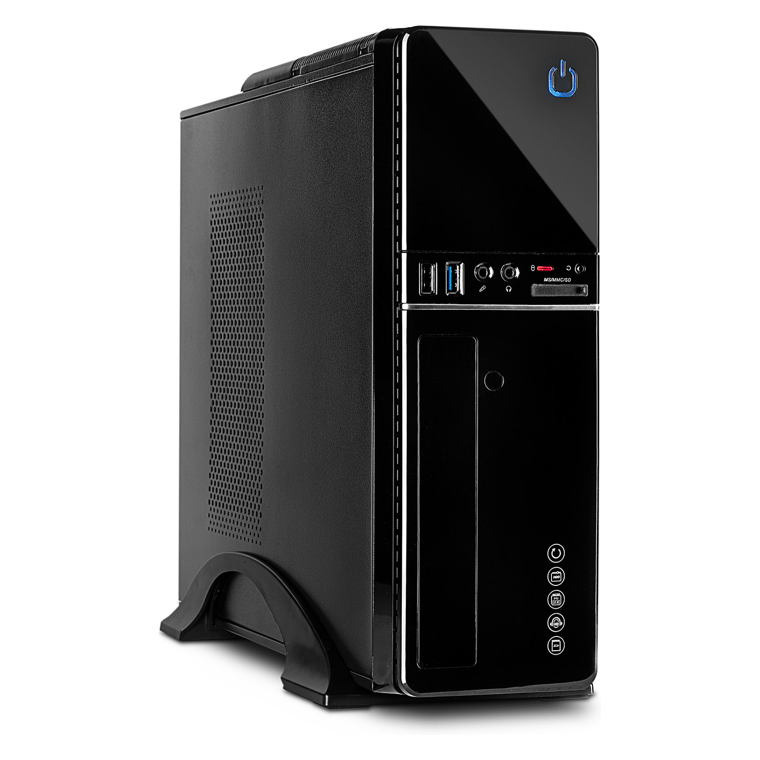 Mini Inter-Tech IT-607 Desktop o. PSU