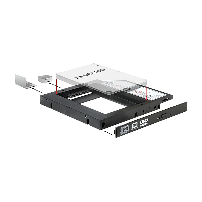 DeLOCK 61993 laptop accessory Festplatten Zubehör