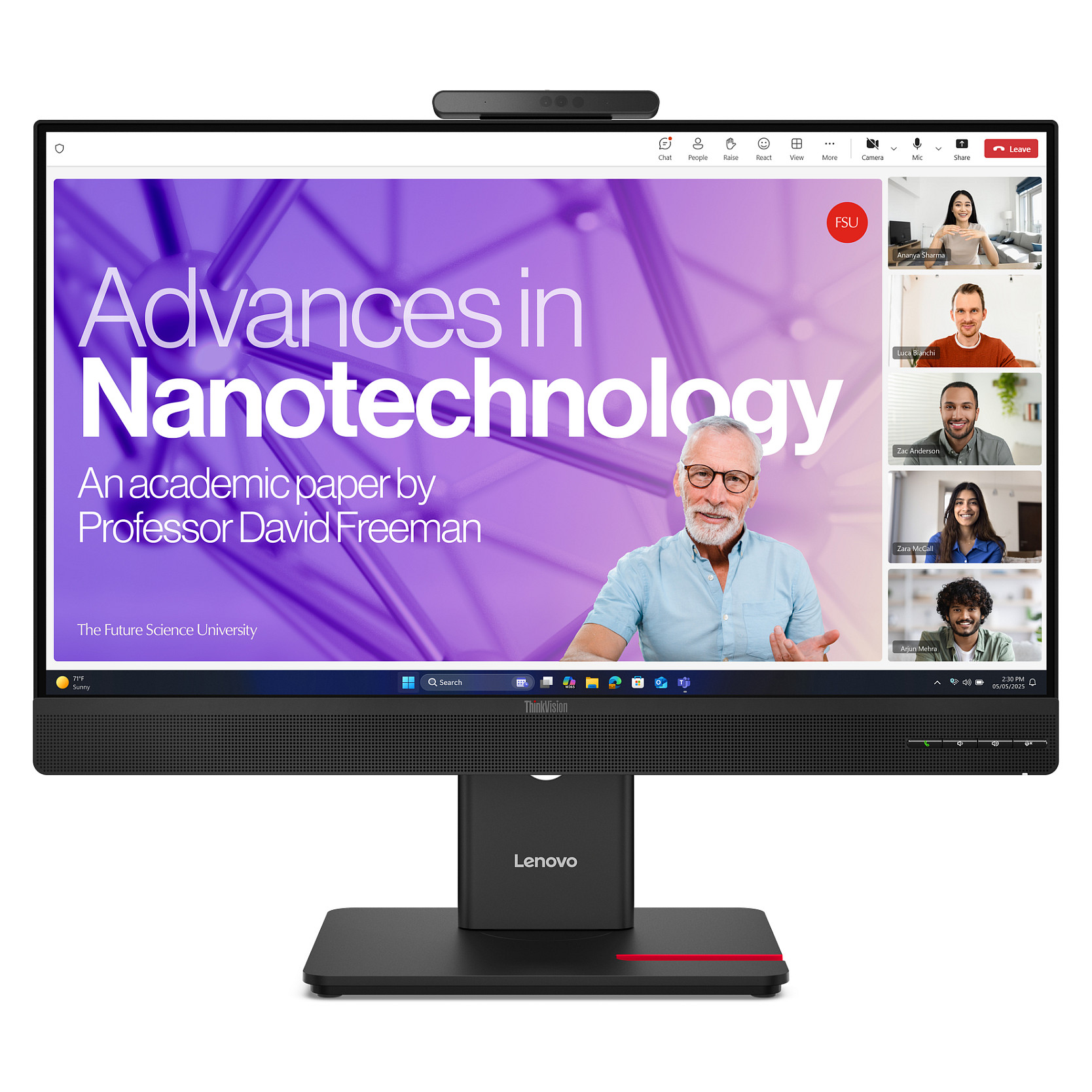 Lenovo ThinkVision T27QD-4v computer monitor
