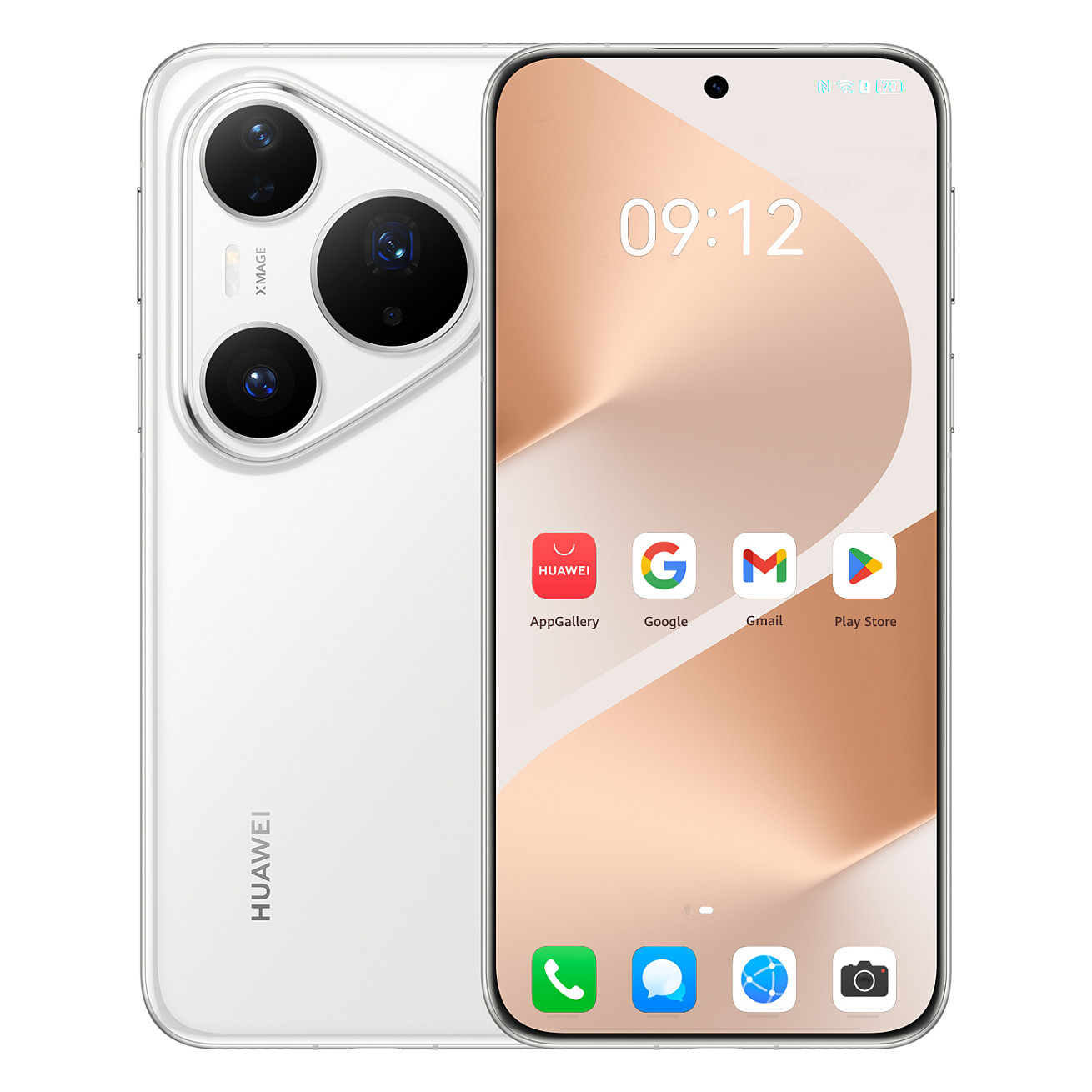 Huawei Pura 80 Pro (Lamarr-L29CK),glazed white