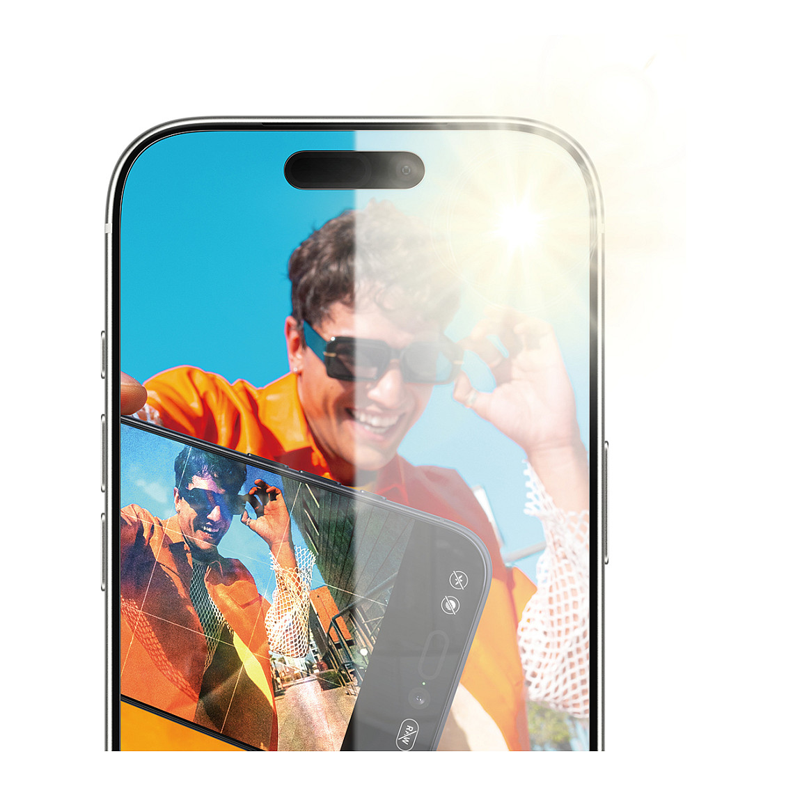 PanzerGlass ® Anti-Reflective Armor Displayschutz iPhone 17 Pro m. EasyAligner