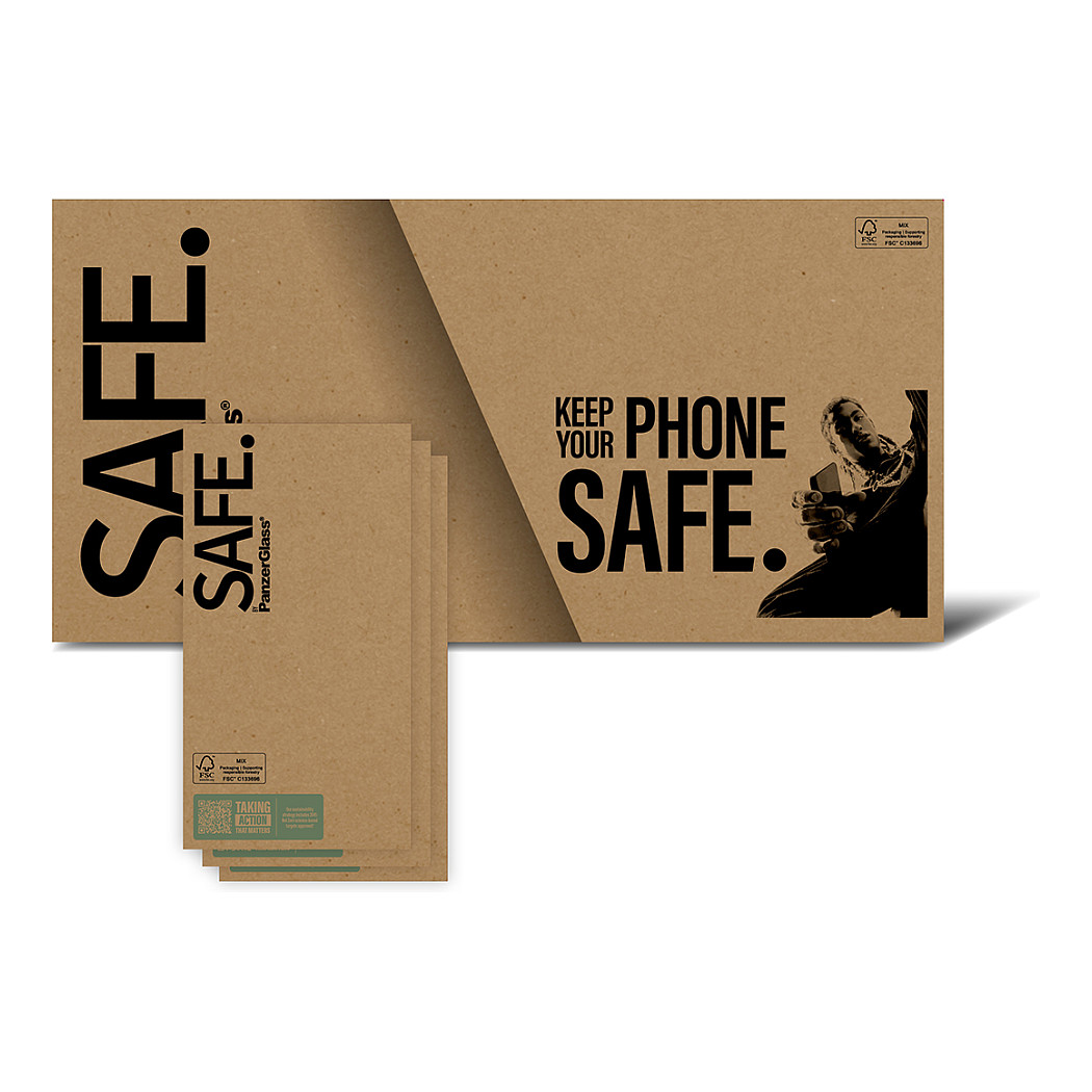 PanzerGlass SAFE. by ® Screen Protector iPhone 17 Pro Max | 16 Pro Max | Ultra-Wide Fit | Bulk