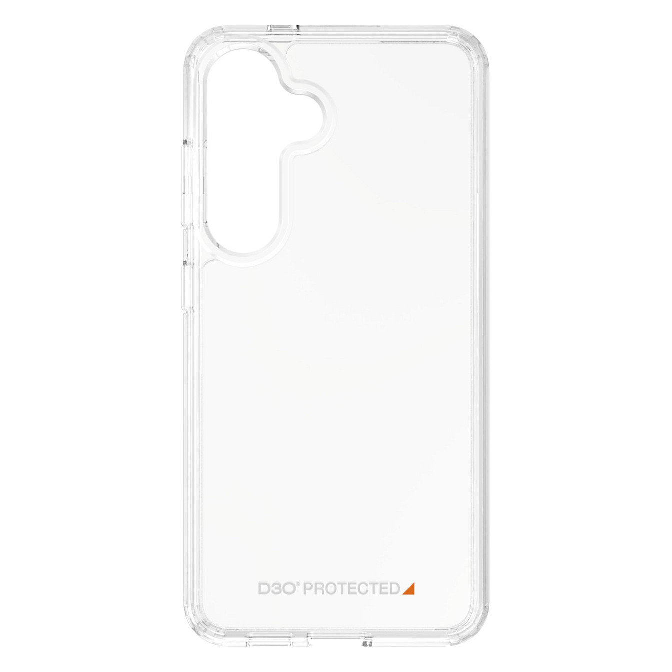 PanzerGlass ® HardCase Transparent w. D3O® Samsung Galaxy S24 mobile phone case