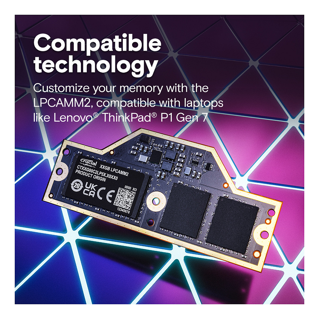 Crucial CT32G75C2LP5X memory module