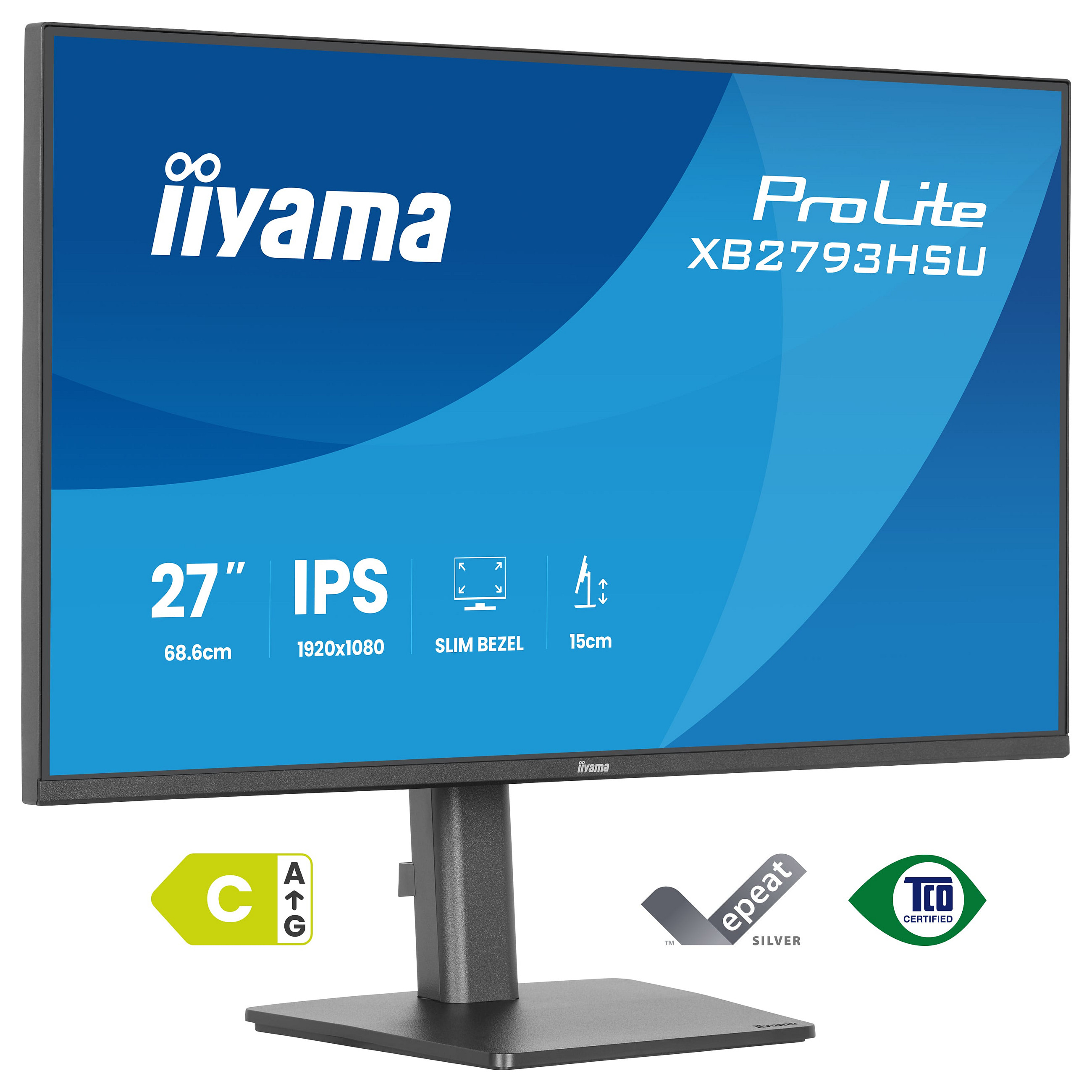 iiyama ProLite XB2793HSU-B1 Monitor 68,5 cm (27") mattschwarz