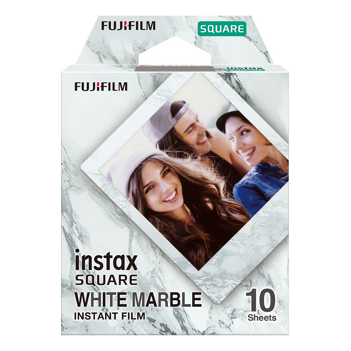 Fujifilm SQUARE 'White Marble' instant picture film