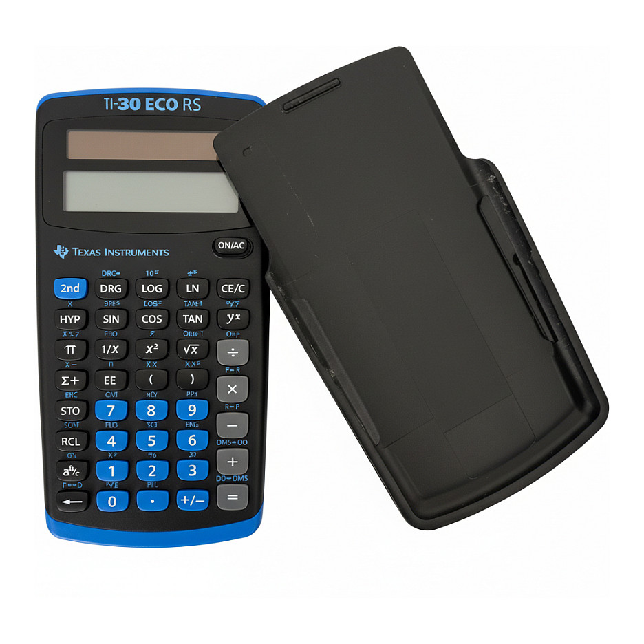TEXAS INSTRUMENTS Wissenschaftlicher Taschenrechner TI-30 ECO RS schwarz/blau Büro-Ausstattung