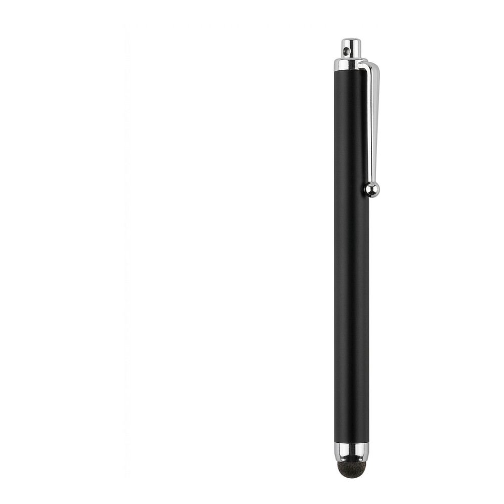 PEDEA Touchpen mit Faserspitze, schwarz  ohne Schlaufe Smartphone Zubehör