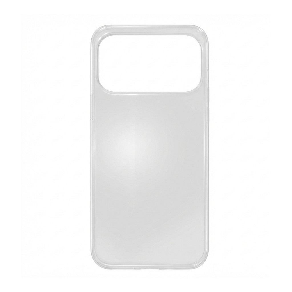 PEDEA Soft TPU Case fr Apple iPhone 17 Pro Max, transparent Smartphone Zubehör