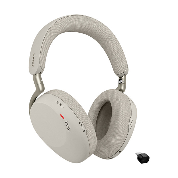Jabra Evolve3 85 MS + Link 390c Headset Wireless Head-band Calls/