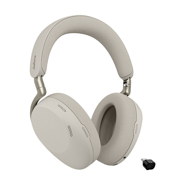 Jabra Evolve3 85 UC + Link 390c warm grey