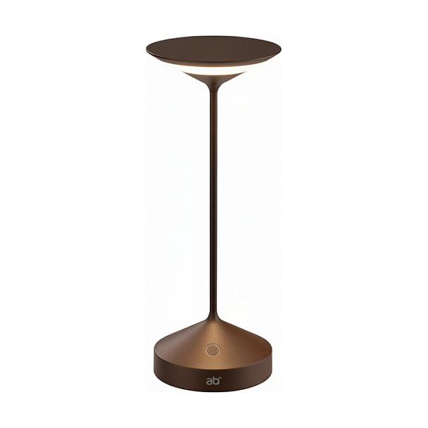 ab+ by Abert Tempo tragbare Tischleuchte Corten Beleuchtung
