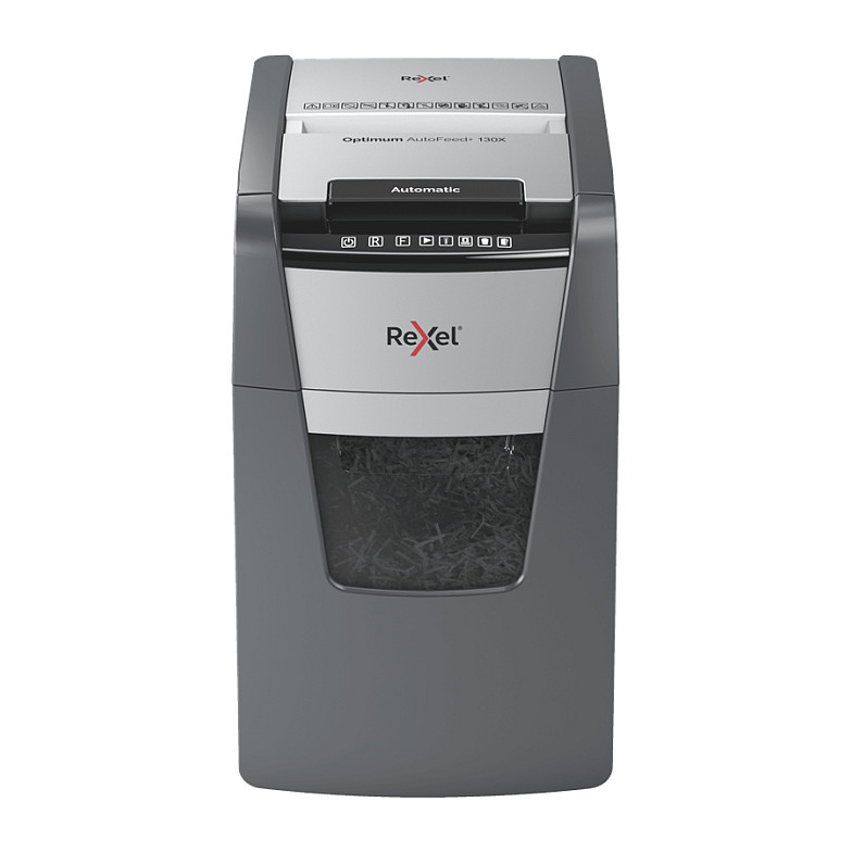 REXEL Aktenvernichter Optimum AutoFeed+ 130X, 4 x 28 mm