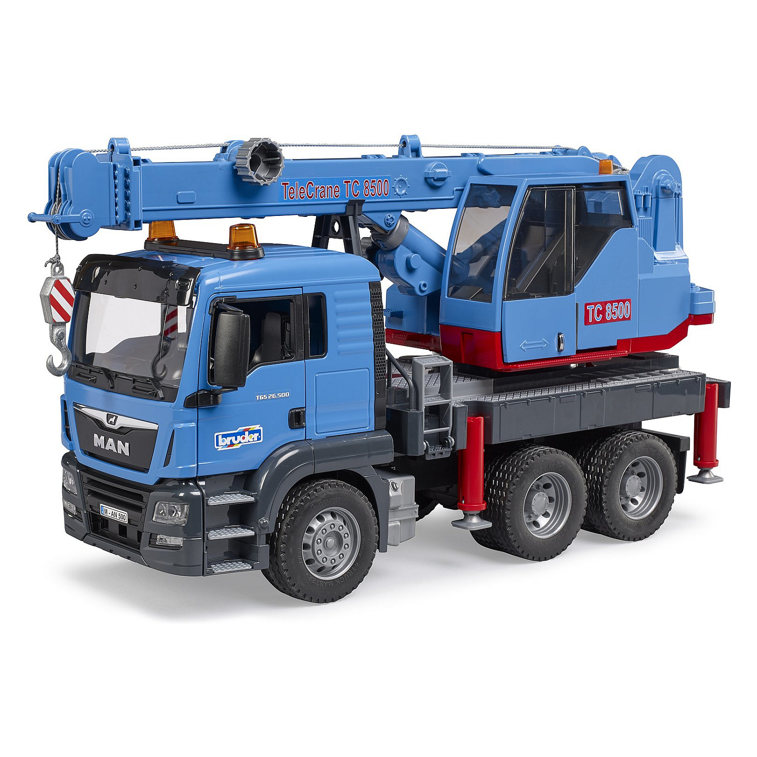 Bruder MAN TGS Kran-LKW Fertigmodell Baufahrzeug Modell Spielwaren
