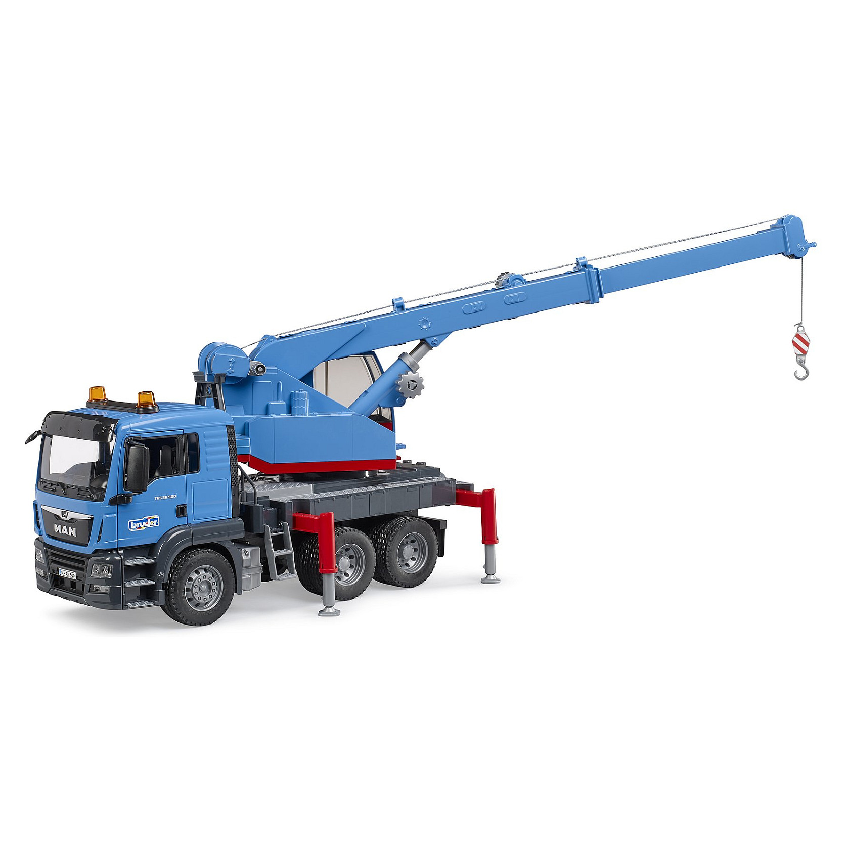 Bruder MAN TGS Kran-LKW Fertigmodell Baufahrzeug Modell