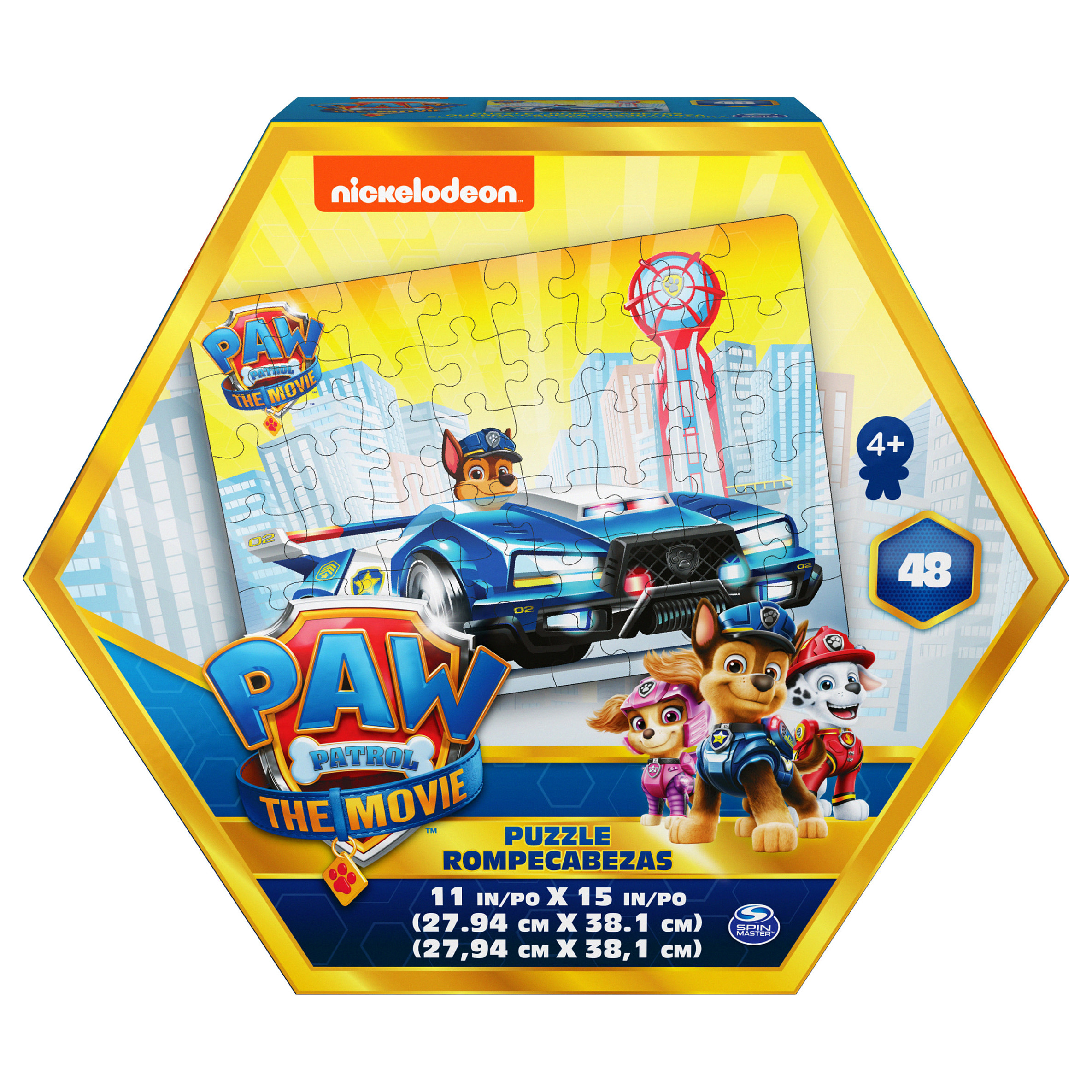 Spinmaster PAW Patrol: Der Kinofilm - Signature Puzzle mit 48 Teilen Spielwaren