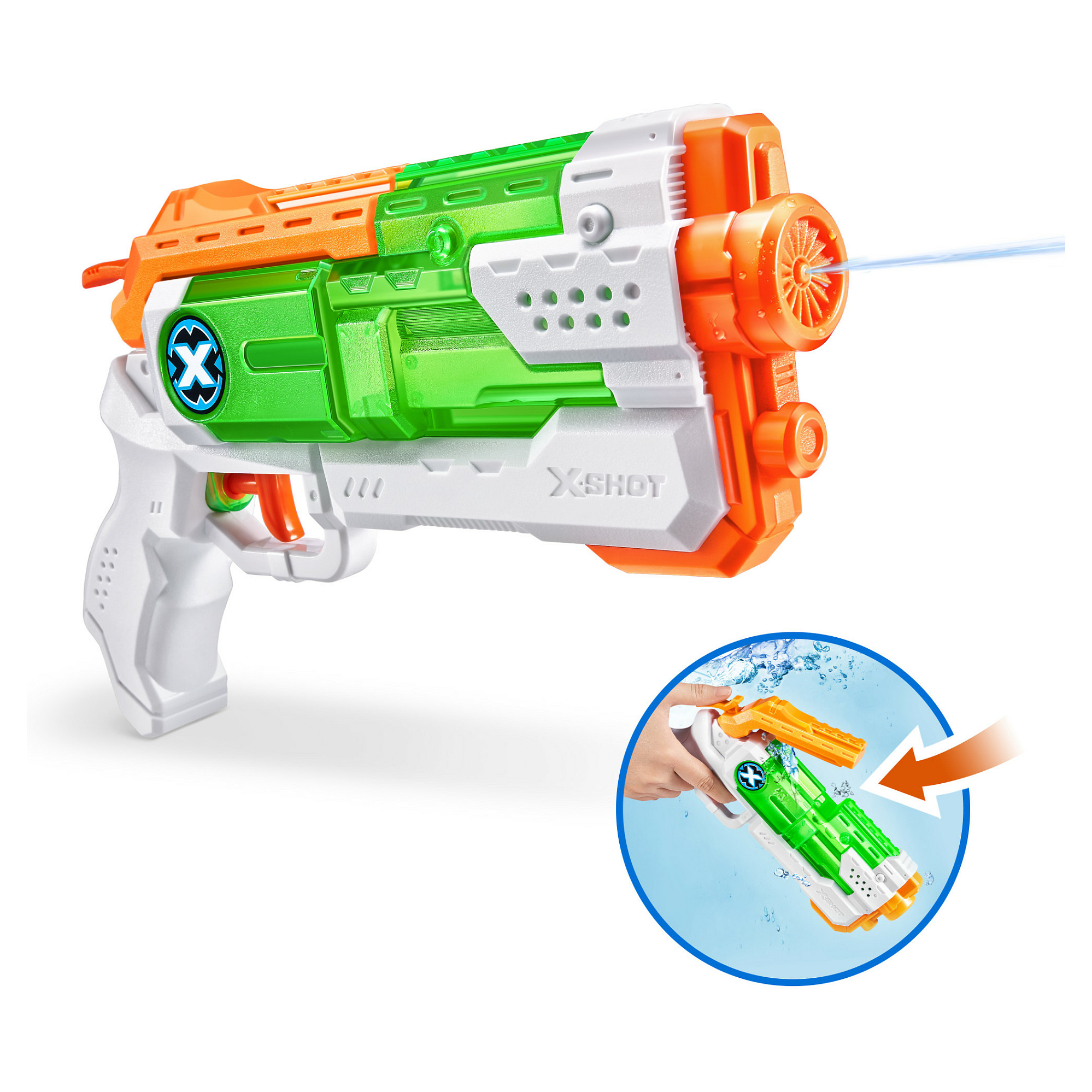ZURU XSHOT Water - Fast-Fill Micro