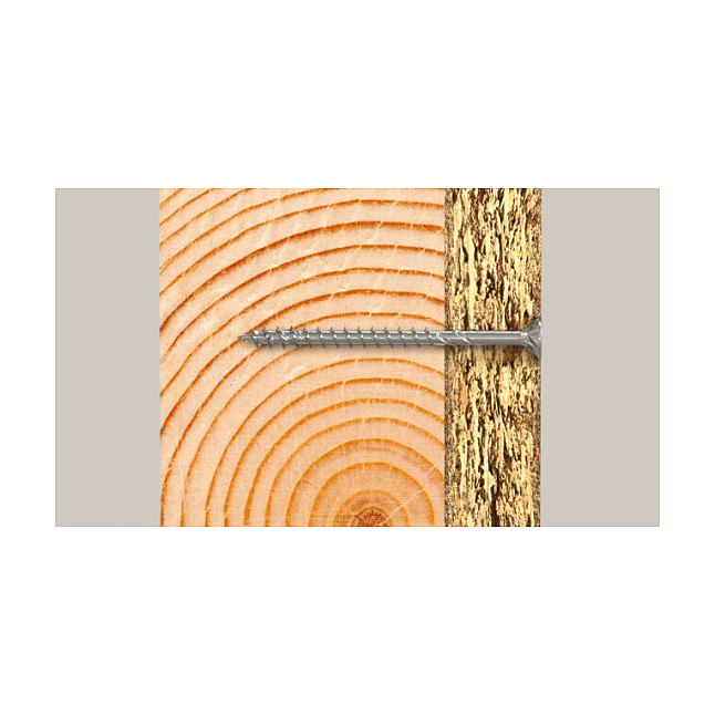 Fischer Spanplattenschraube Power-Fast II 4,0x40 Senkkopf (50 Stck, Teilgewinde, verzinkt)