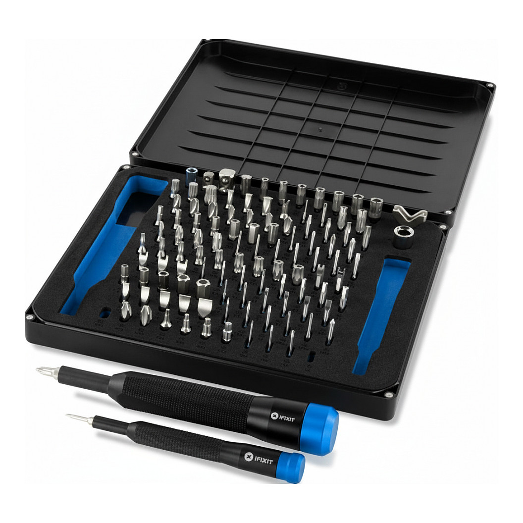 iFixit Moray Precision Bit Set 32 Präzisions-Bits und 1 ergonomisch geformter Bithalter