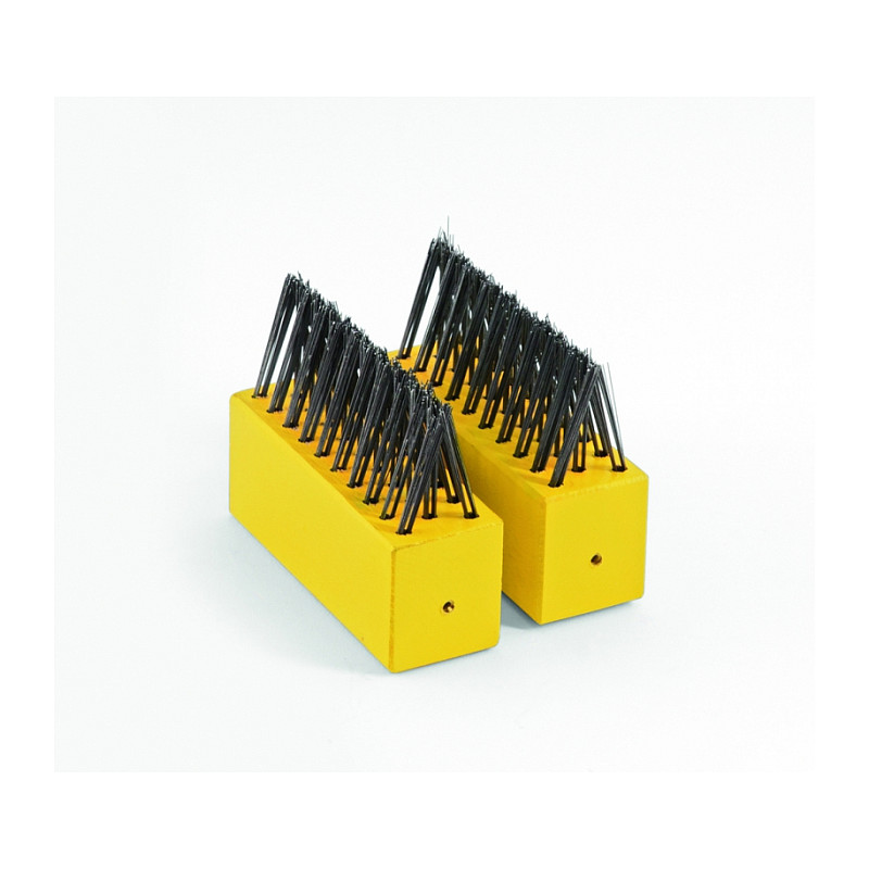 WOLF-Garten Unkrautbrste FB-ME Doppelpack (gelb, fr Fugenbrste FB-M)