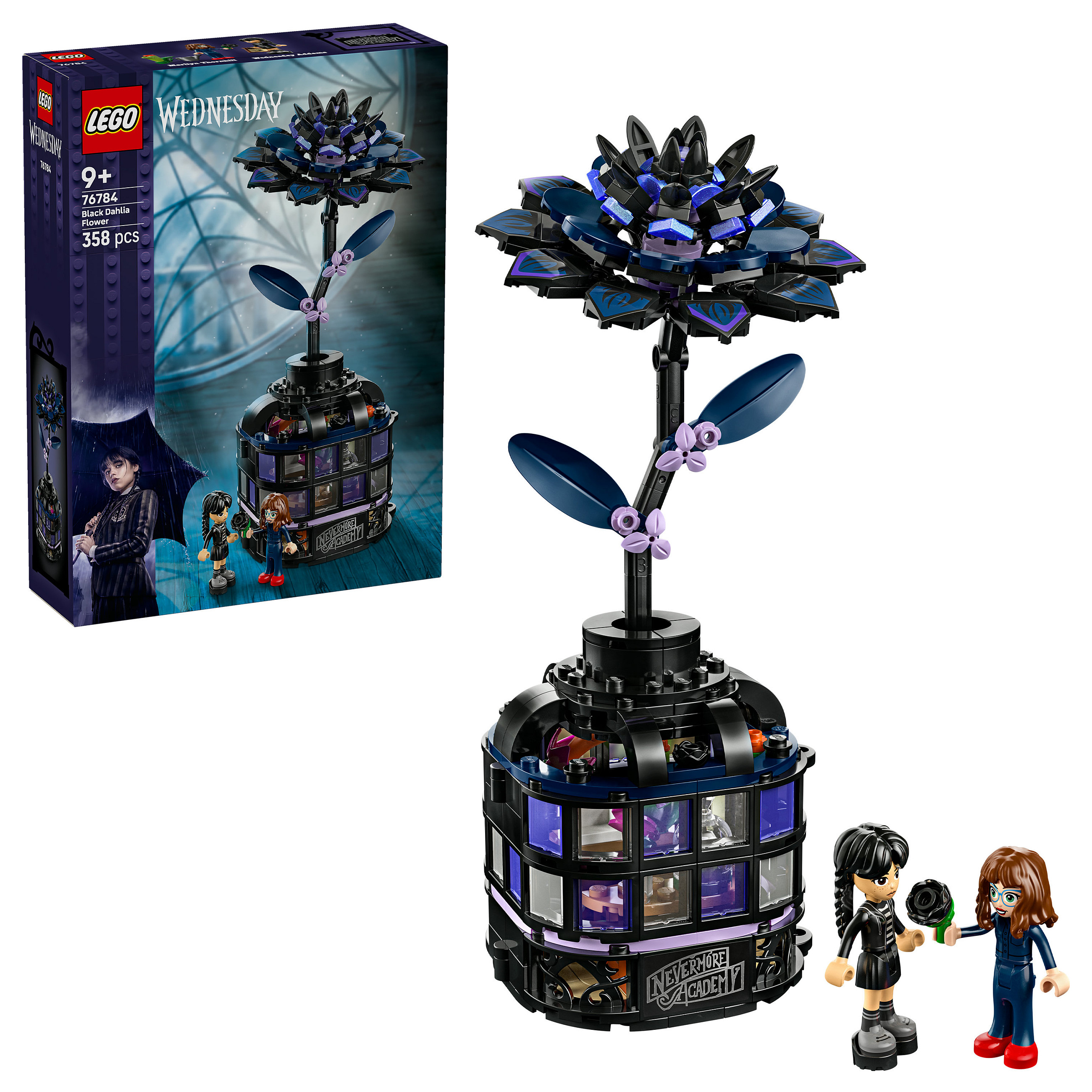 LEGO Black Dahlia Flower